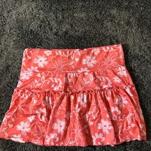 floral skirt